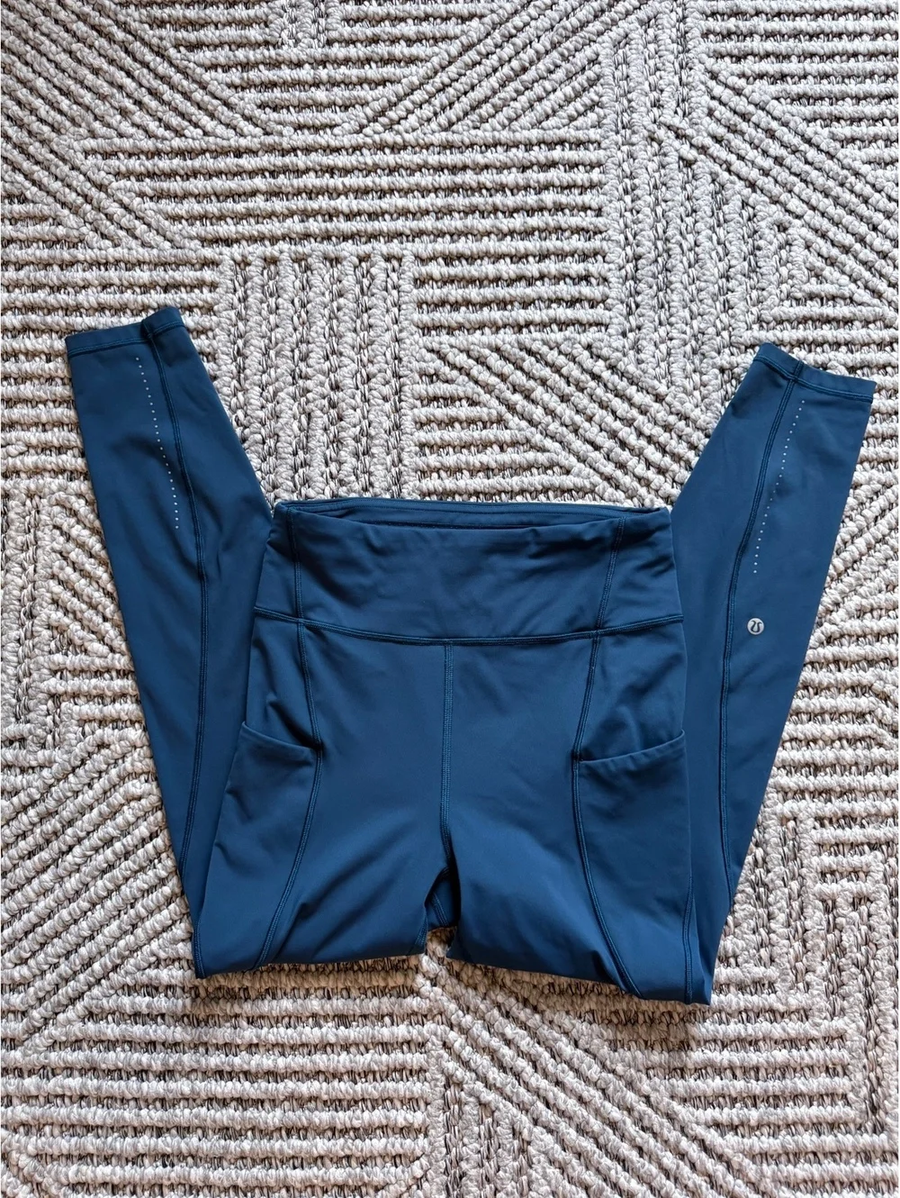 Lululemon bright yellow align leggings+blue Lululemon High-Rise leggings Size 6